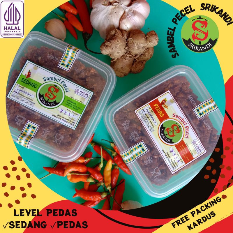 

Bumbu Pecel, Sambel Pecel Srikandi Oleh Oleh Kemasan Praktis Enak