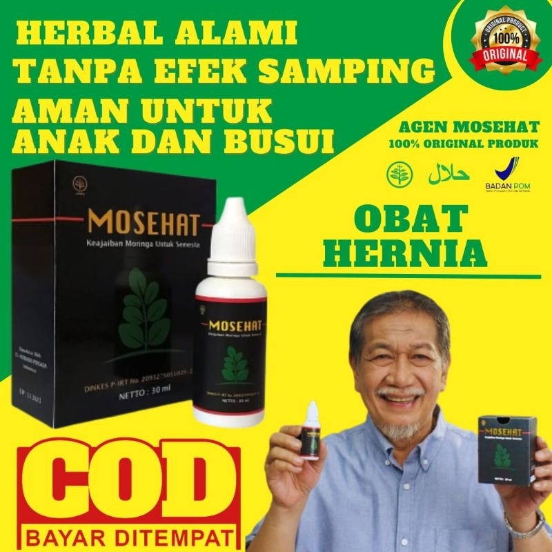 Mosehat Herbal Paling Ampuh Original Obat Hernia Mosehat Herbal Alami