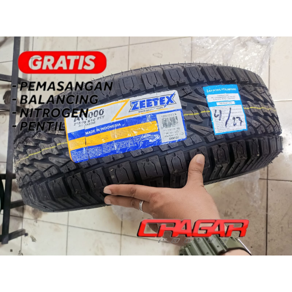 Ban Mobil semi Offroad ZEETEX AT JUAL MOBIL RING 16 1000 215 65 R16
