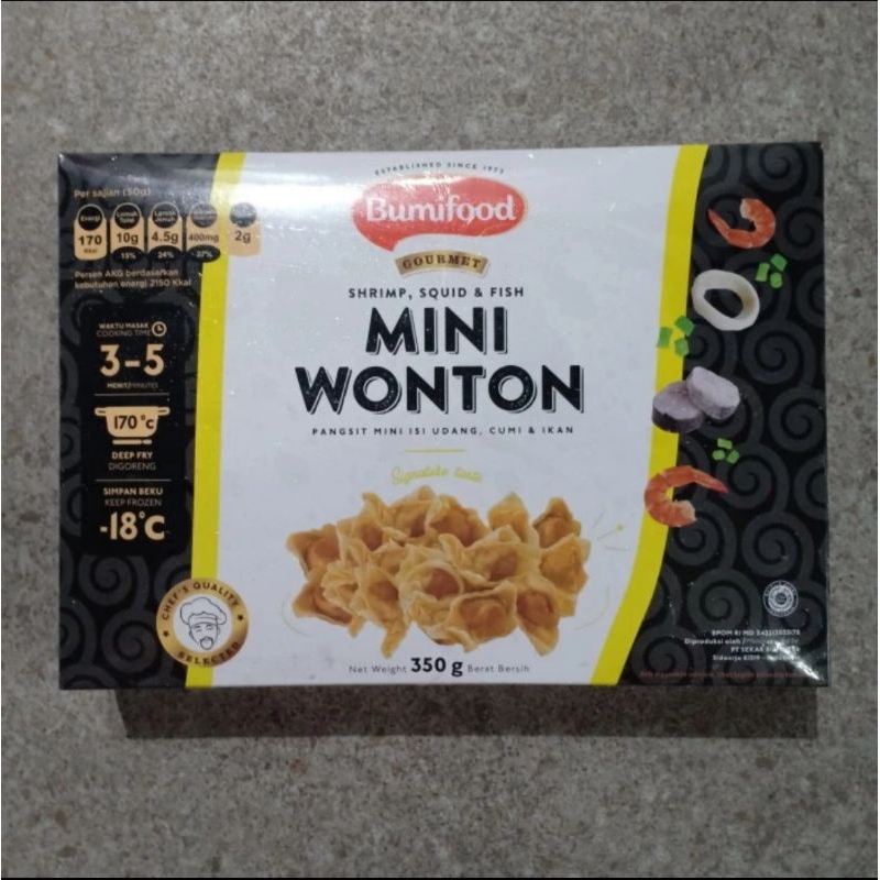

Bumifood Mini Wonton 350 gram