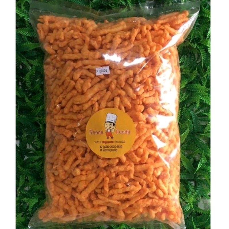

TWISTCORN ISI 1 KG | Banna Foody | Snack Viral