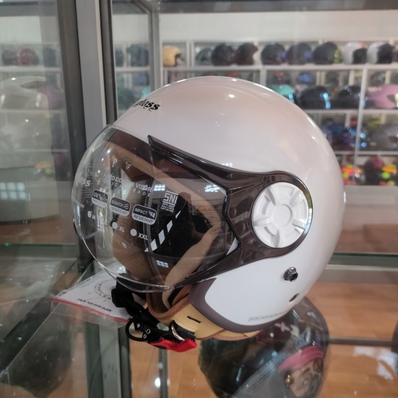 Helm Cargloss Hijab White Original