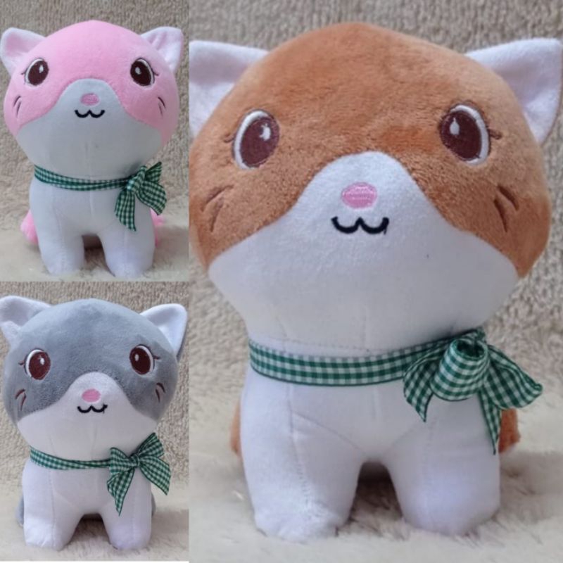 Boneka kucing boneka binatang kucing lucu