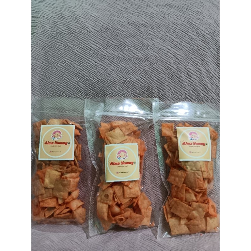 

pangsit goreng bumbu balado