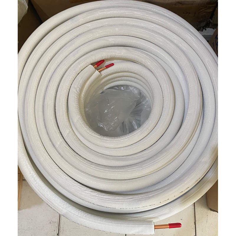 pipa ac 1/4 x 1/2 ukuran 1.5pk 2pk NS nippon steel