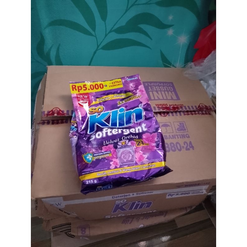 Soklin Softergent 1 karton