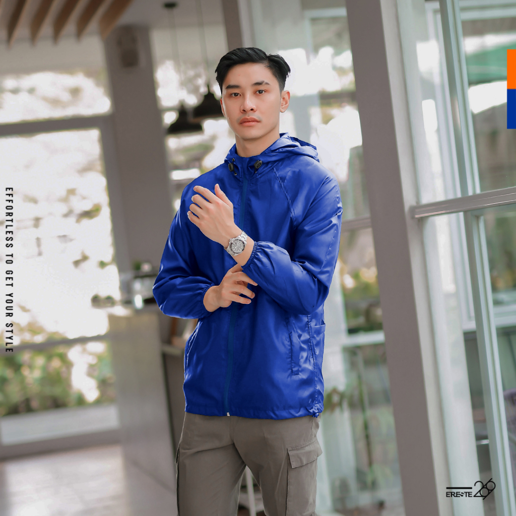 Ereste269 Jaket Ultralight Cyclone Sport Blue