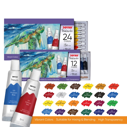 

WATERCOLOR 12 COLORS / WATERCOLOR JOYKO WC-4-12 JOYKO
