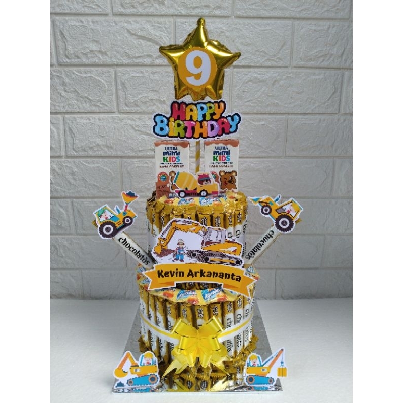 

Tart Snack / Tower Snack Kuning Excavator