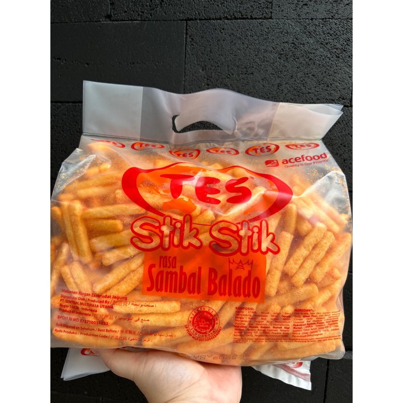 

Stik balado, stik keju merk tes 500gr, agen snack curah balikpapan