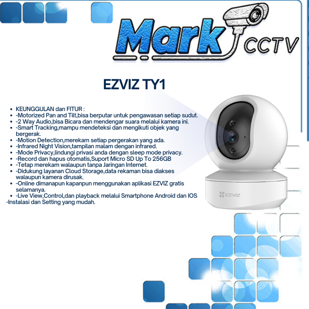 CAMERA CCTV EZVIZ TY1