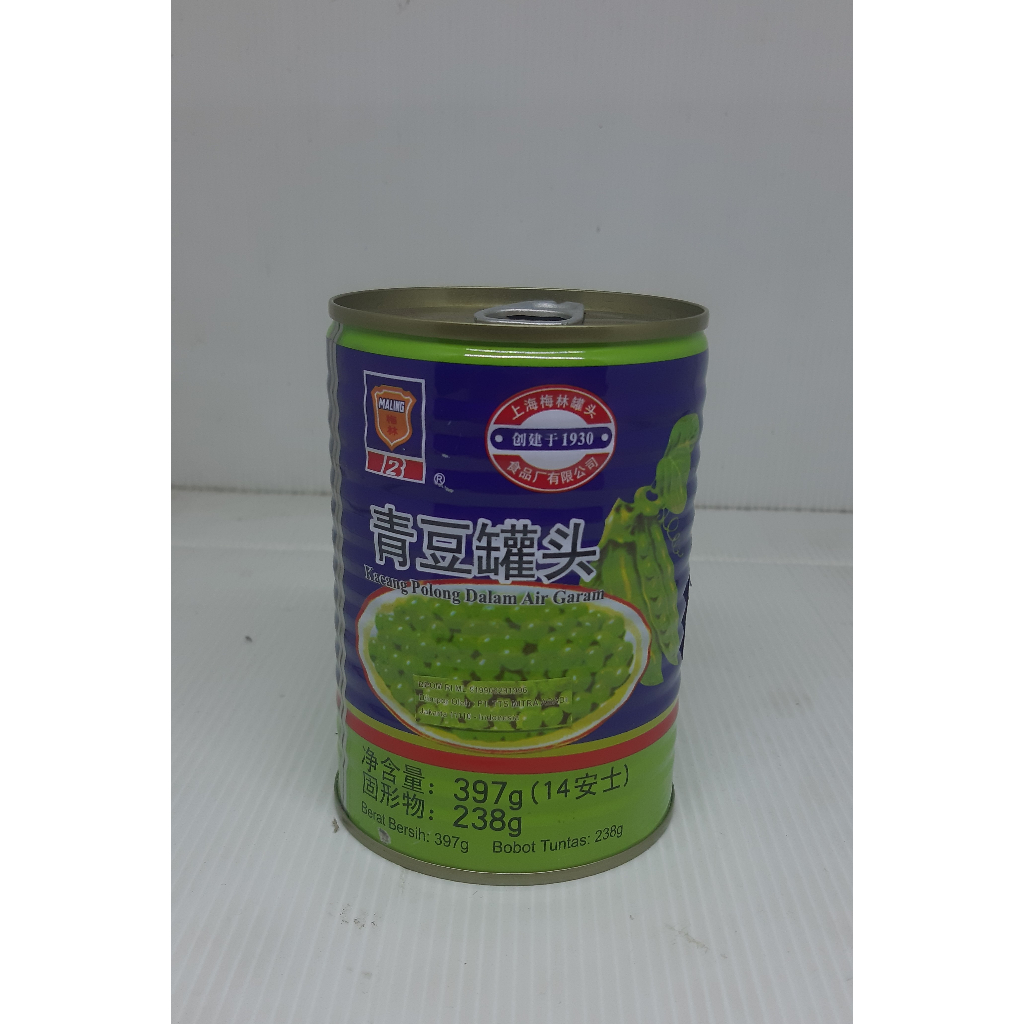 

canned green peas maling 397gr