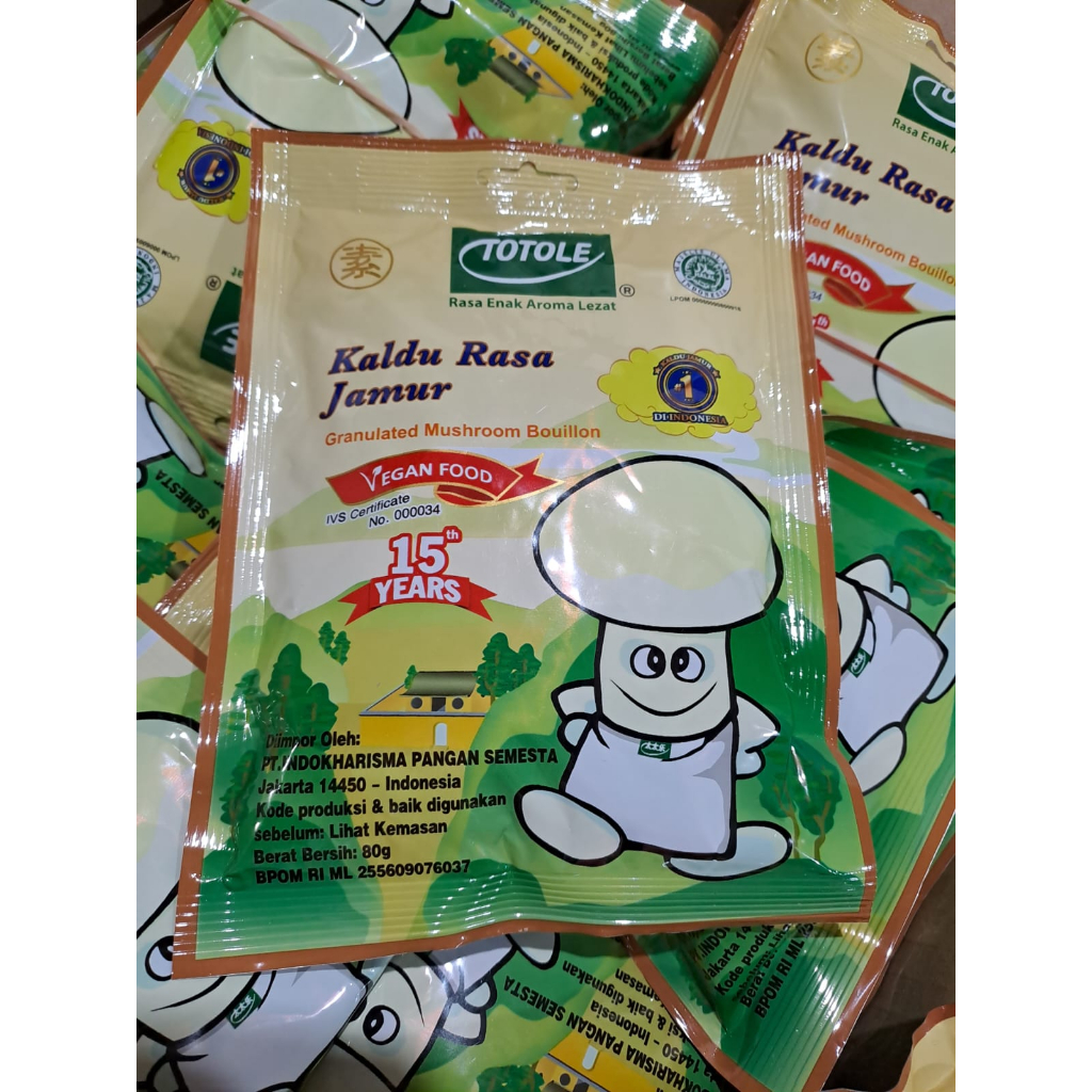 

TOTOLE 80Gr/Kaldu Jamur Perisa/Jamur Mushroom Powder /Vegan Food/ Penyedap Makanan