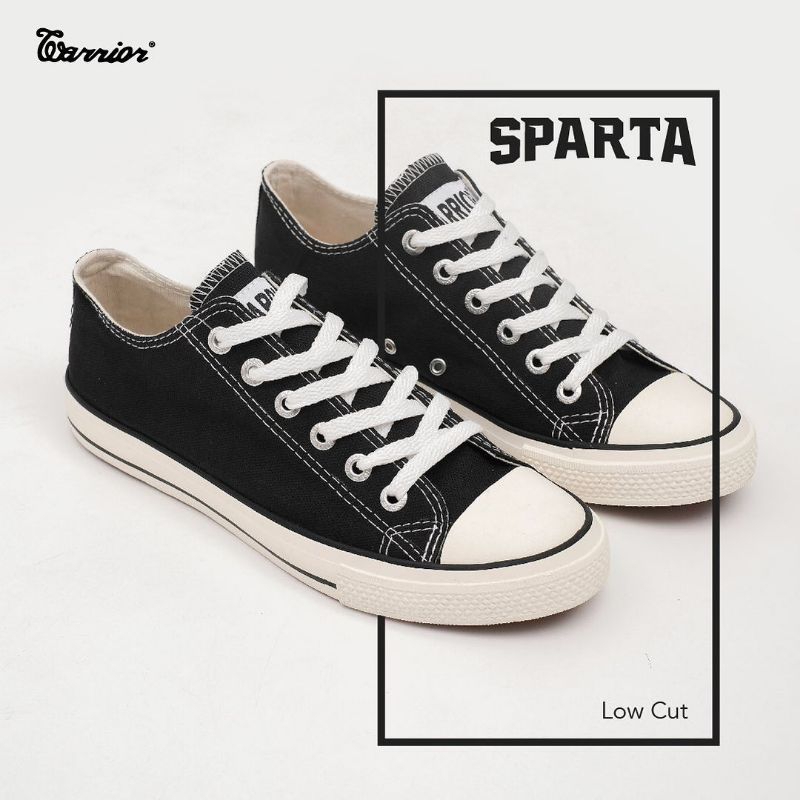 Sepatu Sekolah Warrior LC ORI/Sepatu sekolah hitam putih/Sepatu Sekolah tali