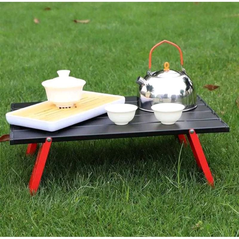 Meja lipat piknik mini / meja camping outdoor / folding mini table