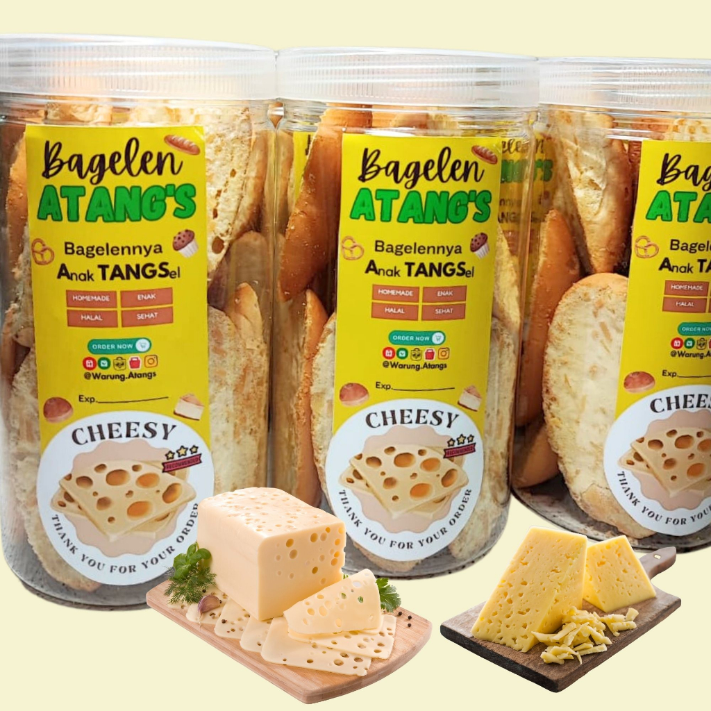 

Bagelen ATANGs - Bagelen Keju - Bagelen Cheese - Bagelennya Anak TANGSel