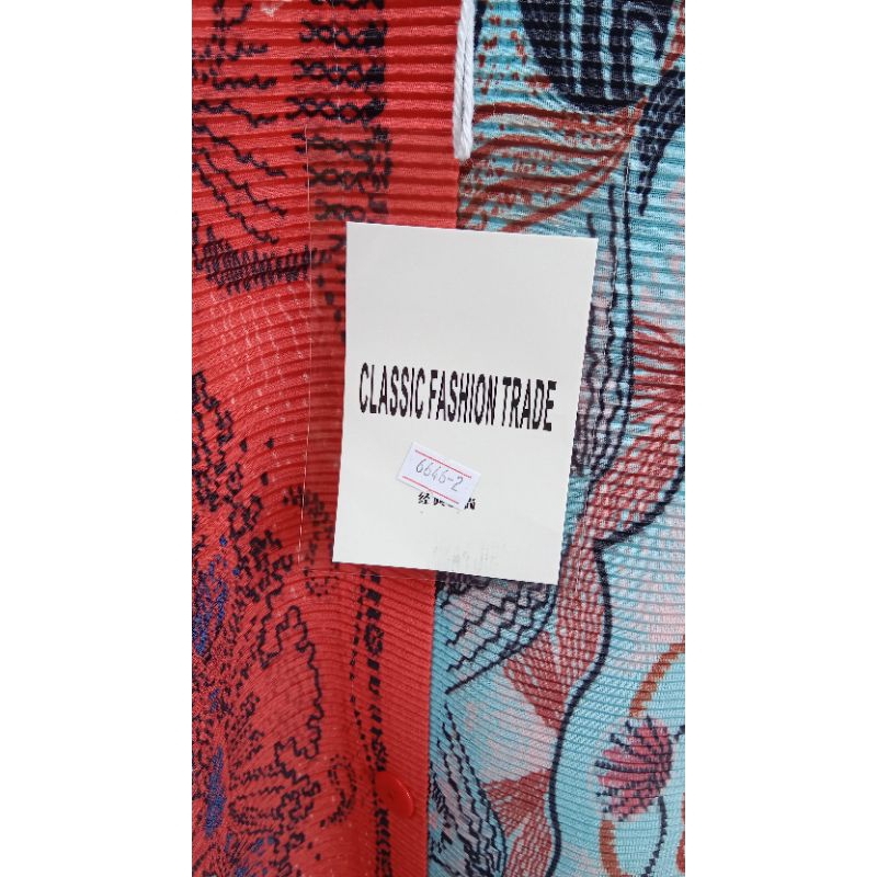 Dress Plisket Naik Turun Original