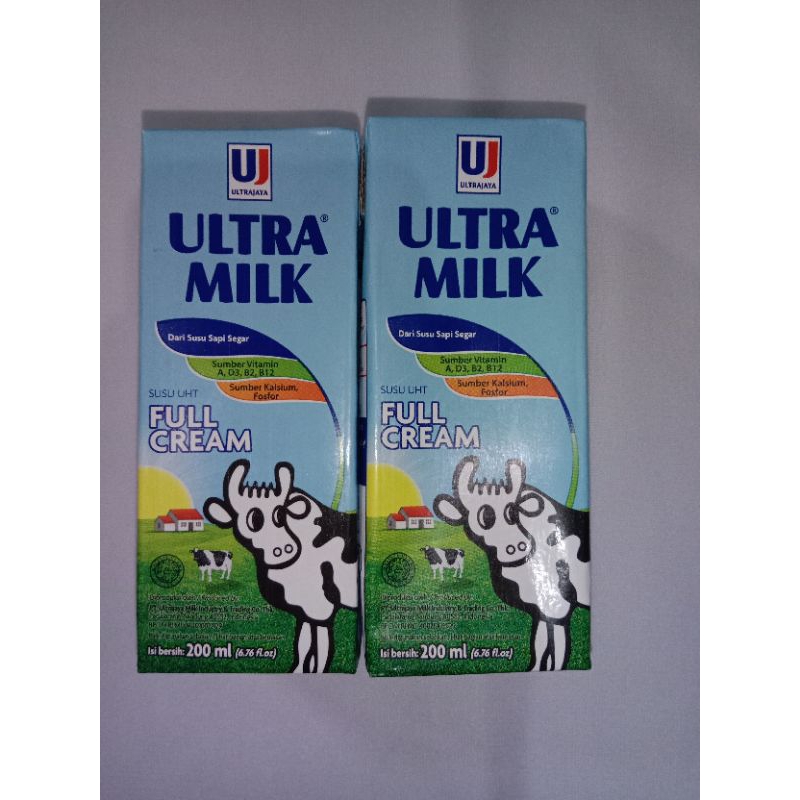 

ULTRA MILK FULL CREAM 200ML