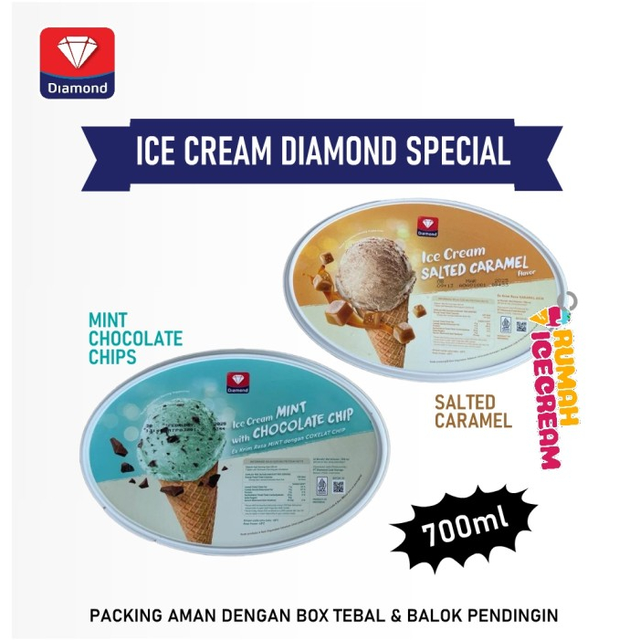 

Ice Cream/Es Krim Diamond Special 700 ML