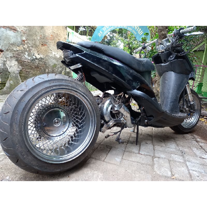 velg lowrider vario scupy mio ring 13 lebar 3,5inch dan 13 lebar 6inch