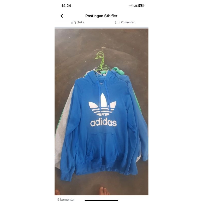 Borongan hoodie second