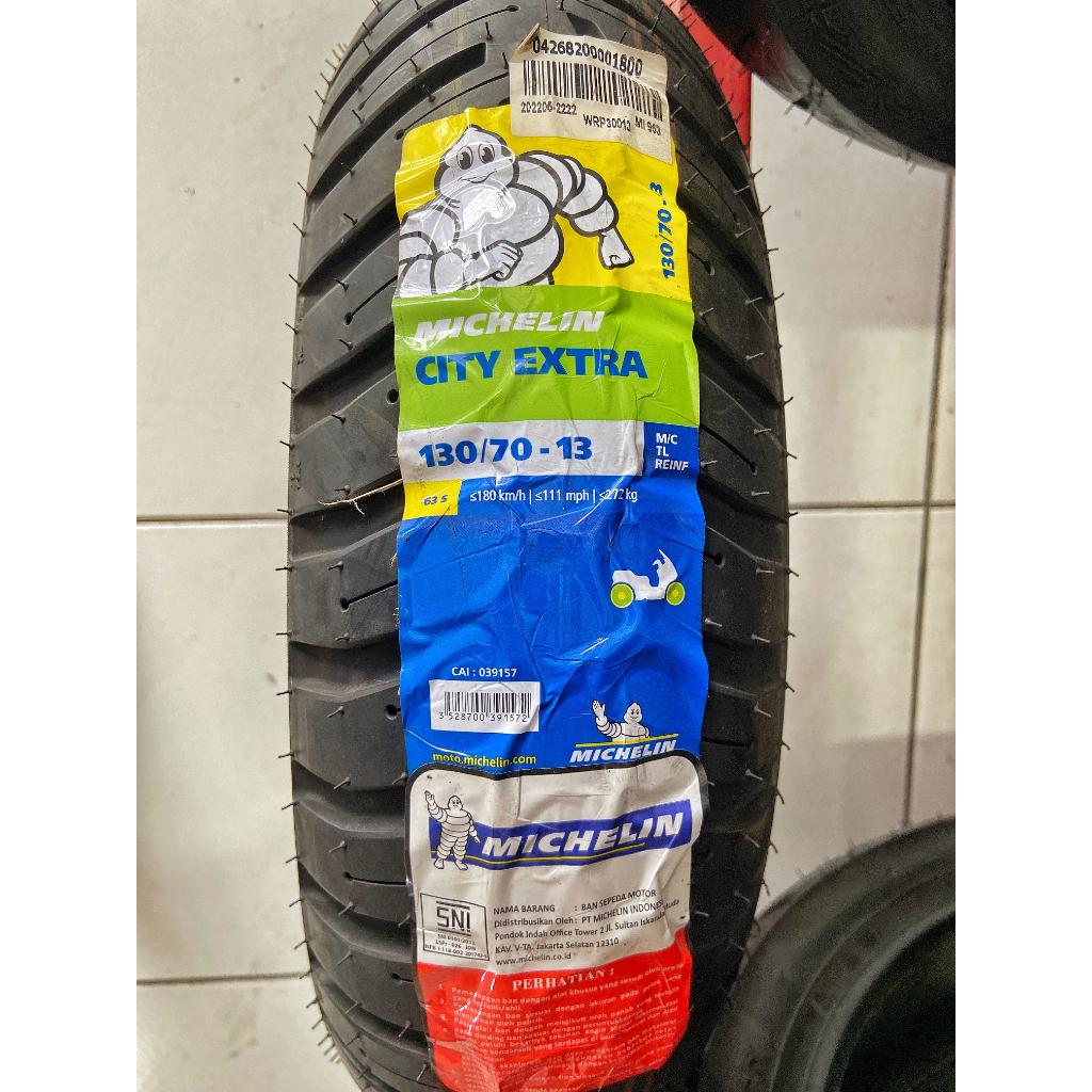 Ban Motor Nmax Michelin City Extra 130/70-13 Tubeless