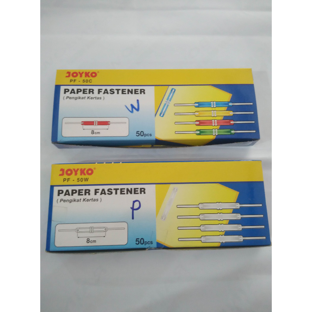 

Paper Fastener / Acco Plastik Joyko