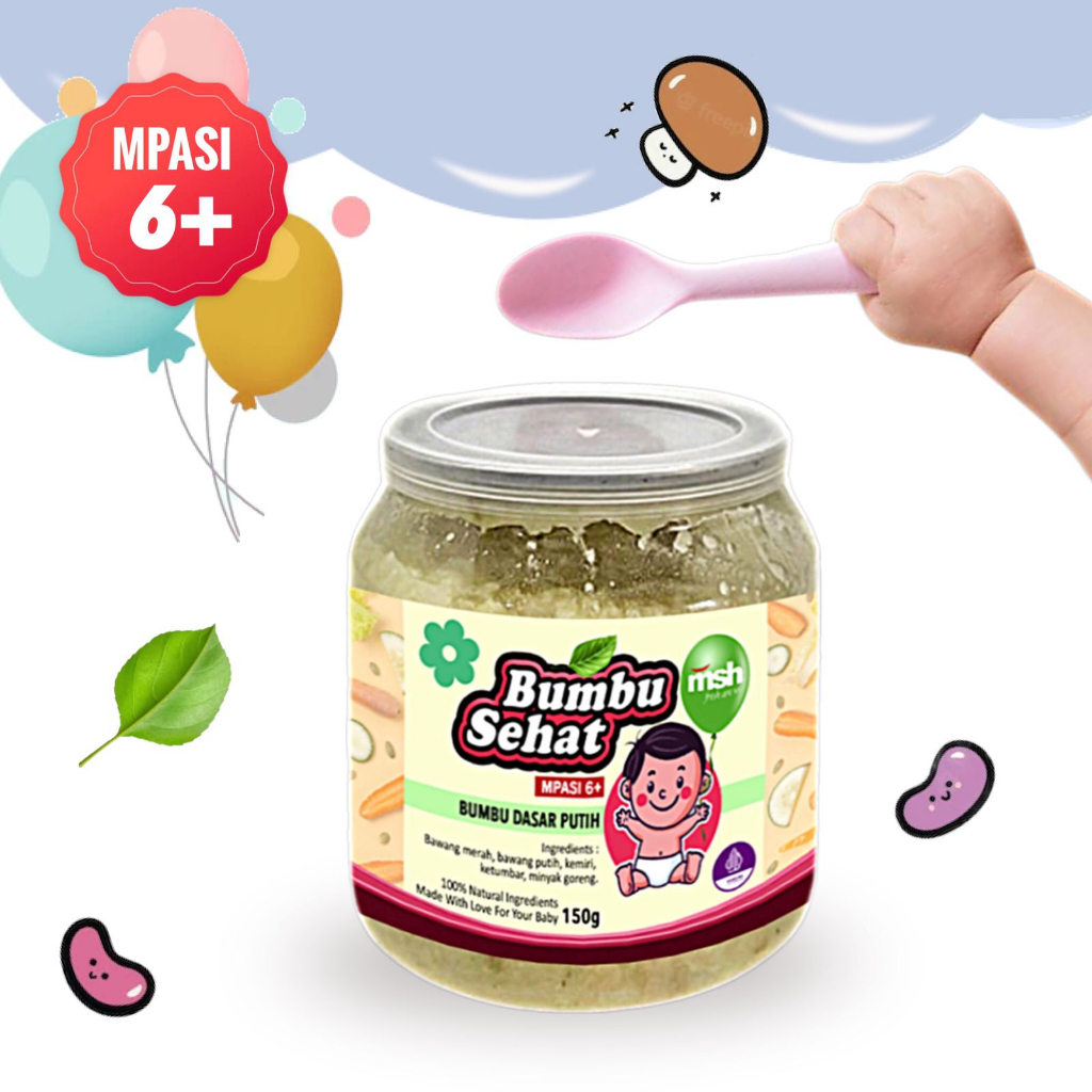 

MPASI 6+ Bumbu Dasar Putih