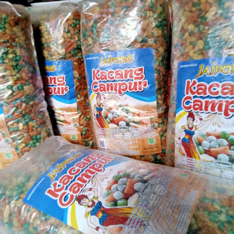 

(Berat 1 kg) KACANG CAMPUR / KACANG MIX / KACANG CAMPUR JAIPONG / KACANG 1 kg