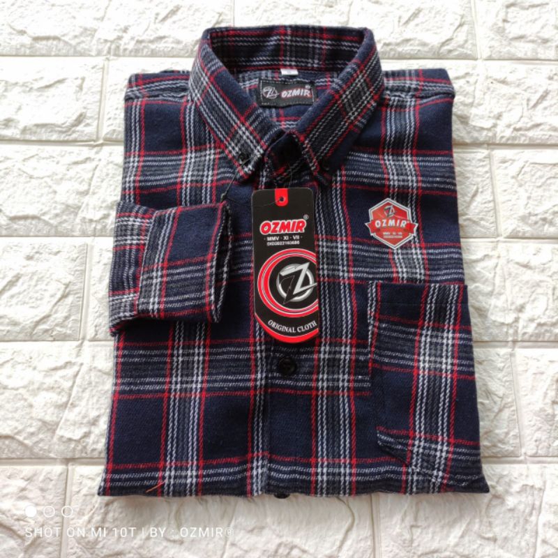 Kemeja Flanel Pria-Wanita Ozmir