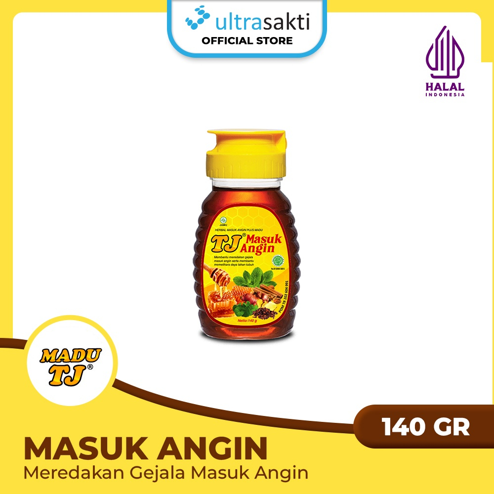 

TJ Masuk Angin 140gr - Madu TJ Masuk Angin Membantu Meredakan Gejala Masuk Angin