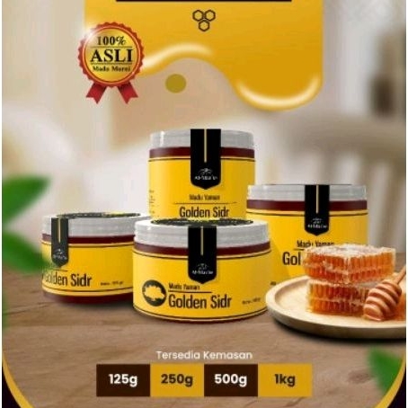 

Madu Yaman Golden Sidr Original Al Mar'ie Premium Pure Honey Asli Murni