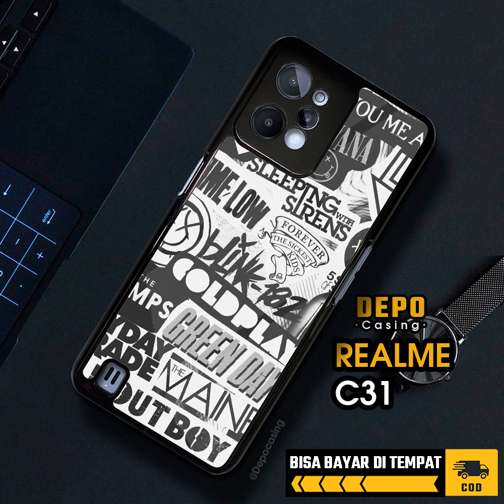 Case Realme C31 Casing Realme C31 Casing Depo Casing [MSCB] Case Glossy Case Aesthetic Custom Case A