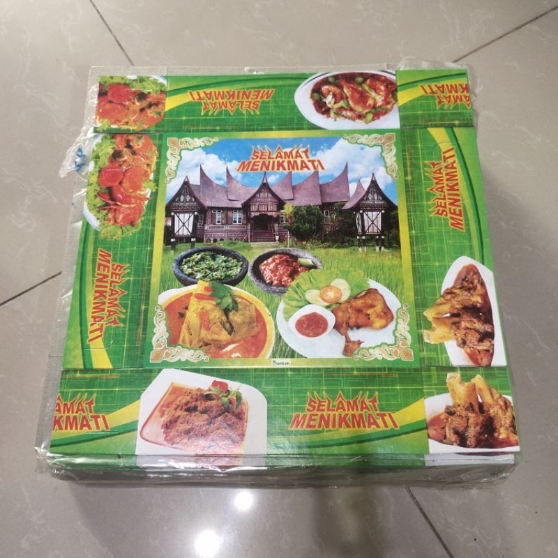kotak nasi rumah Padang UK 20x20