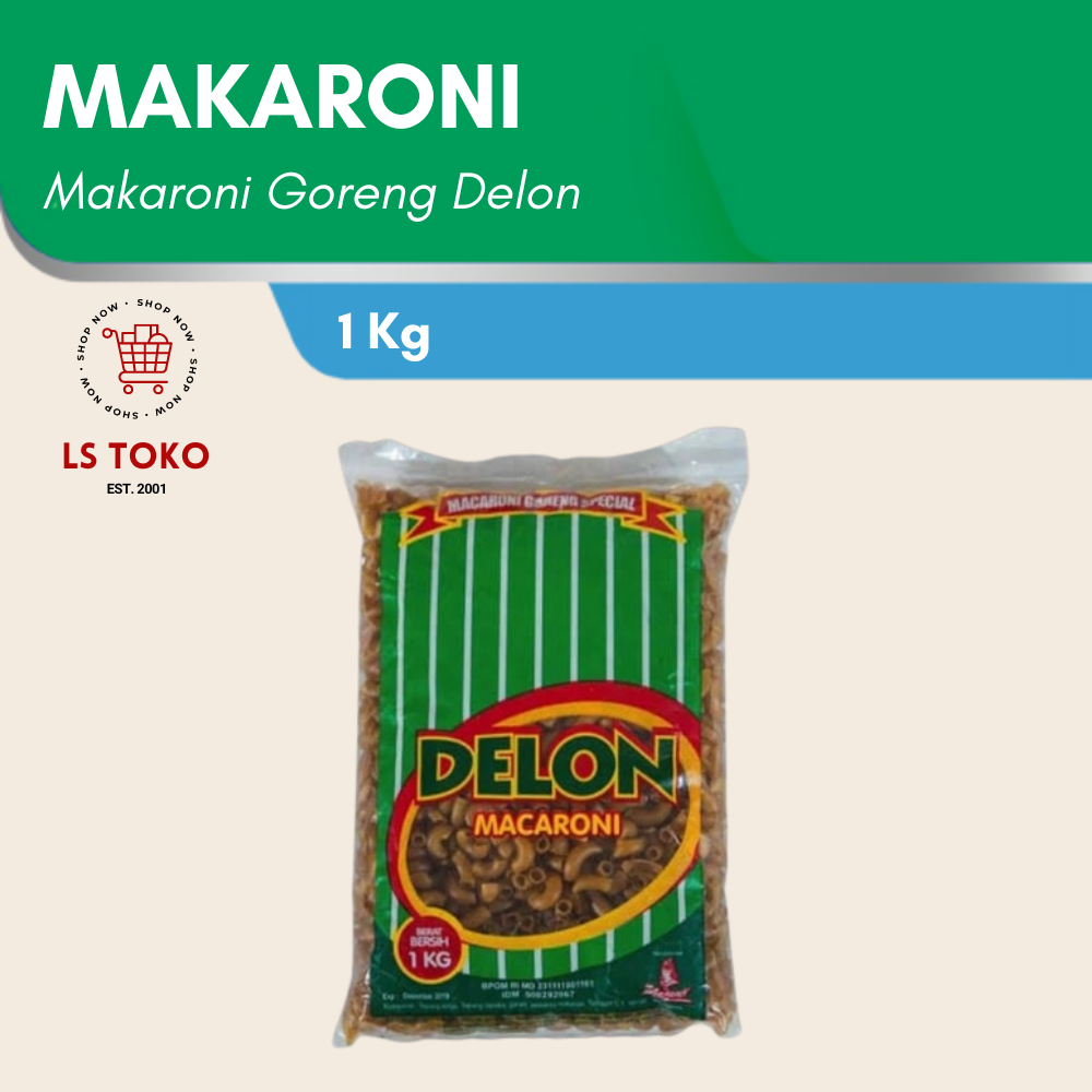 

Delon Makaroni Goreng 1kg