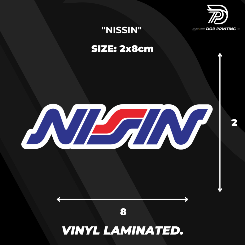 

STICKER/ NISSIN VIRALL KEREN