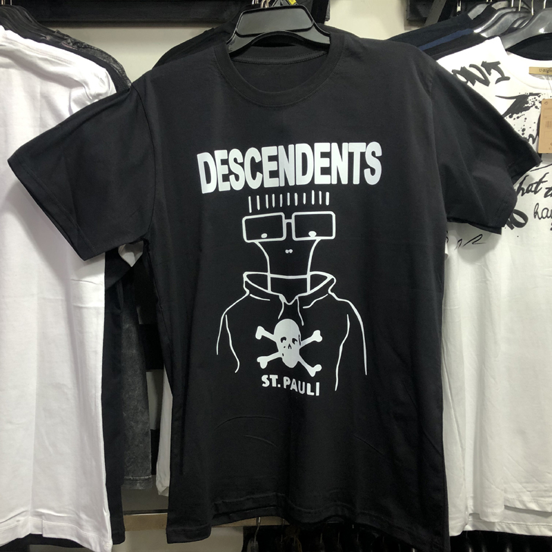 Kaos Descendents Band ST Pauli Tshirt Bahan Katun Casual Unisex T-SHIRT [BISA COD]