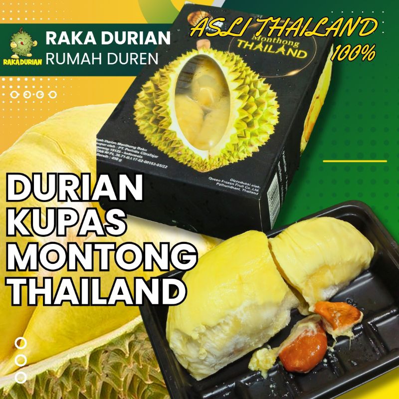 

DURIAN KUPAS MONTONG ASLI THAILAND