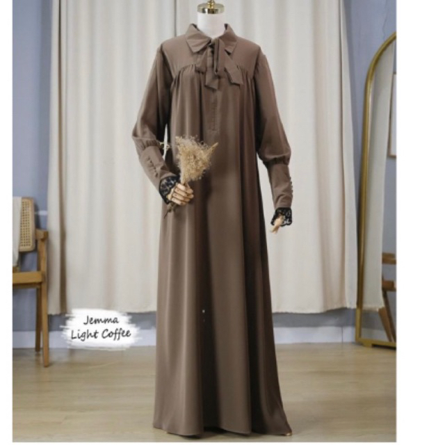 Pl Gamis Jemma/Jenna  Brand My Zauhara Ukuran L