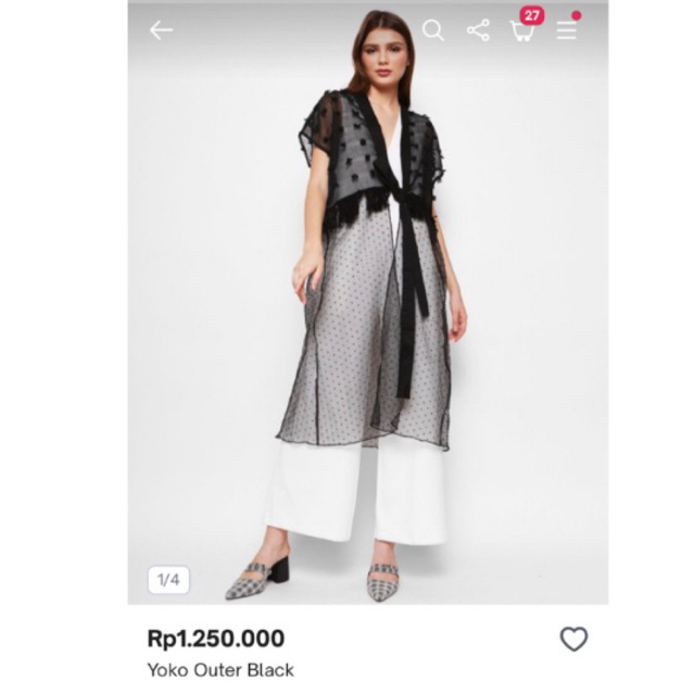 Preloved Yoko outer Natalia Kiantoro