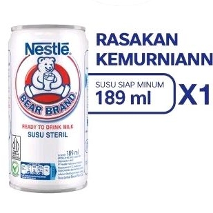

BEAR BAND Susu Kaleng Susu Beruang 189 ml 1 pcs
