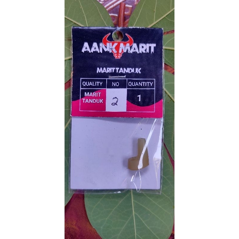 Marit tanduk ujung joran 100% murni tanduk asli