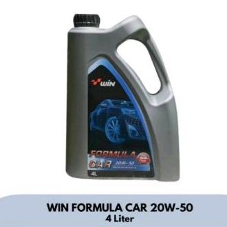 Oli Win Formula Super 20W50 Api SG/CD (4L)/Pelumas Mesin Win 20W-50/20-W50 (4 Liter)