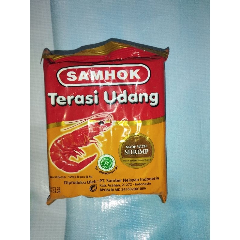 

Terasi Udang merk Samhok