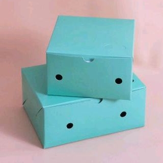 Dus Snack Kotak Kue Makanan Kecil Warna 16x12x7 100 pcs