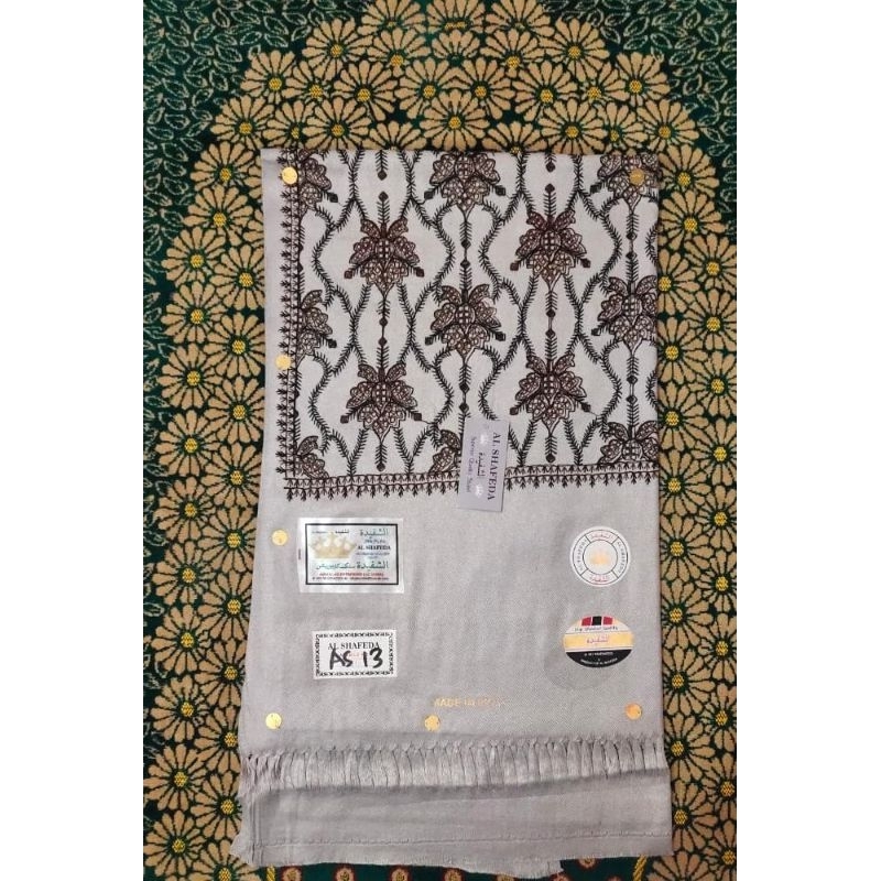 SORBAN TENUN KASMIRI BATIK SULAM ASLI