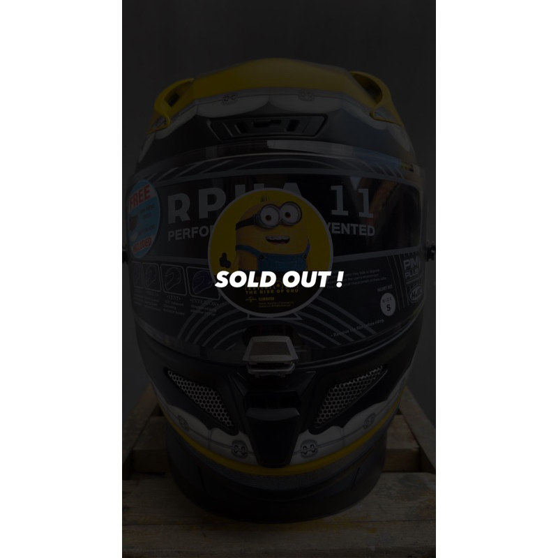 HJC RPHA 11 MINION ORIGINAL *SOLD*