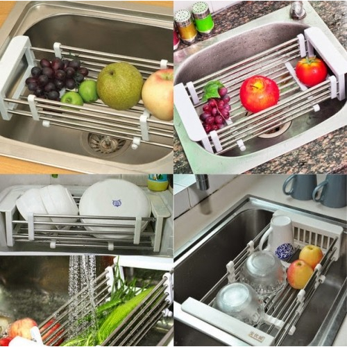 Rak Pengering Piring Gantung Wastafel Tirisan Sink Rak Piring Rak Sink