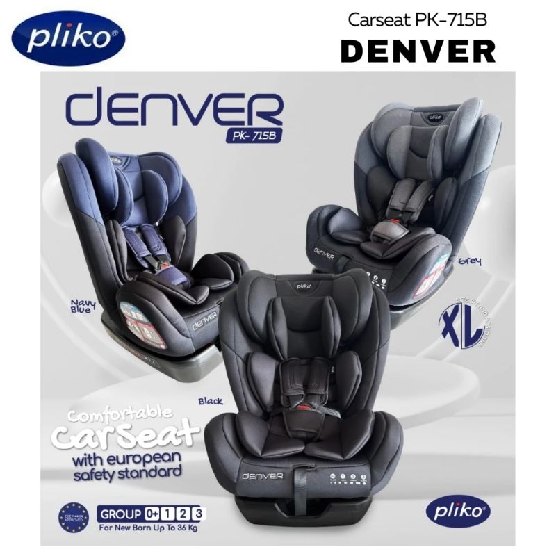 Pliko Baby Car Seat Denver Kursi Mobil Bayi