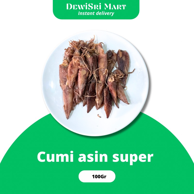 

Cumi Asin Kering Super 100gr - Dewi Sri Mart